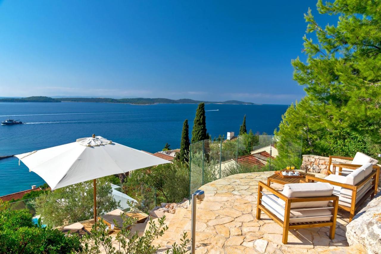 Hvar Boutique Villas - Villa Terra Rossa Hvar Town Bagian luar foto