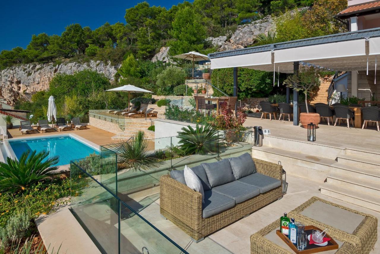 Hvar Boutique Villas - Villa Terra Rossa Hvar Town Bagian luar foto