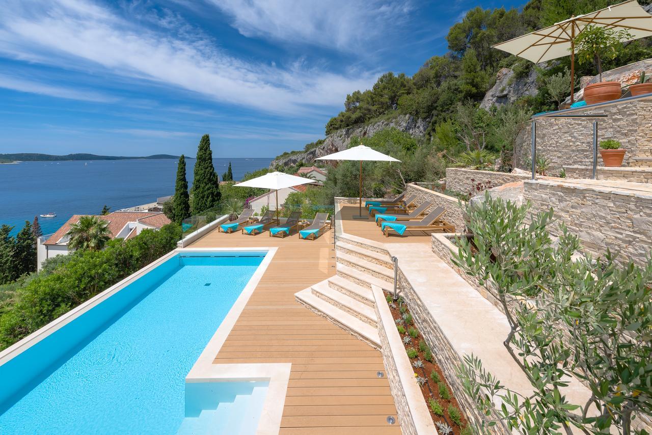 Hvar Boutique Villas - Villa Terra Rossa Hvar Town Bagian luar foto